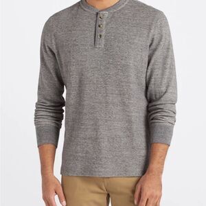 Alesbury Riverdale thermal Henley GRAY stitch fix Large nwt